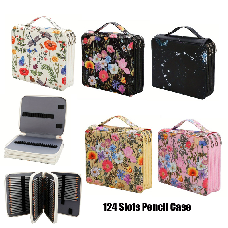 Pencil Case Large - Kotak pensil 124 Slot kotak pensil