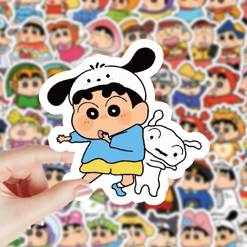 Cardstock Paper Pack - Crayon Shin-chan Kartun Lucu 100 Buah