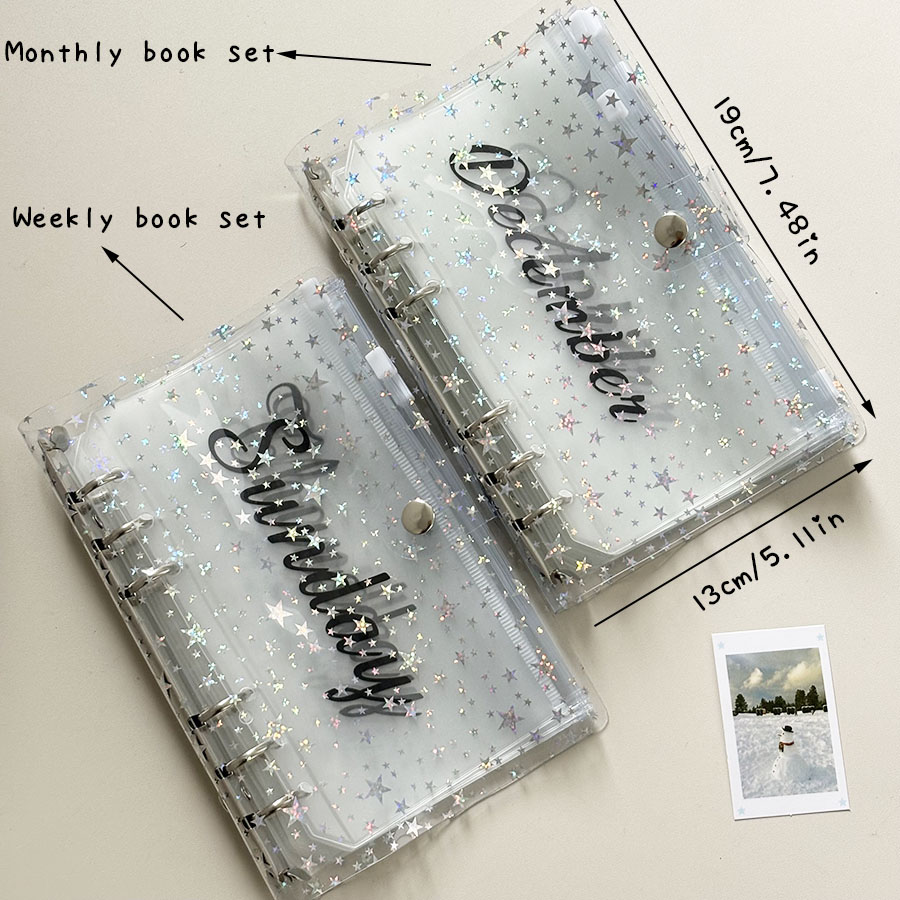 Planner Weekly Budget - Sharkbang Keluaran Baru 1 Set Set