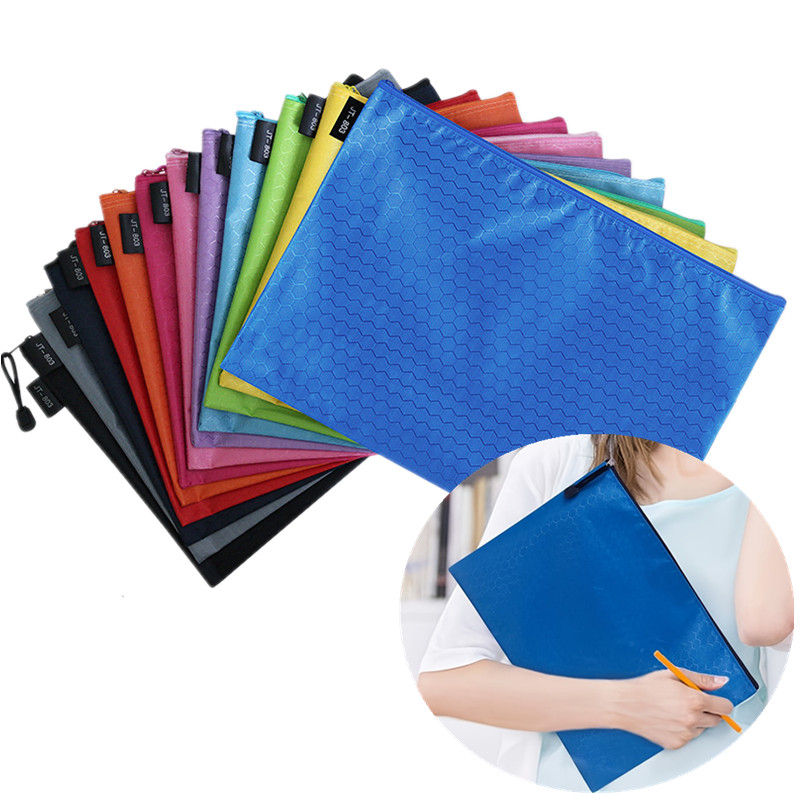 File Folder Hanging - Tas Zipper A4 Kapasitas Besar Tahan