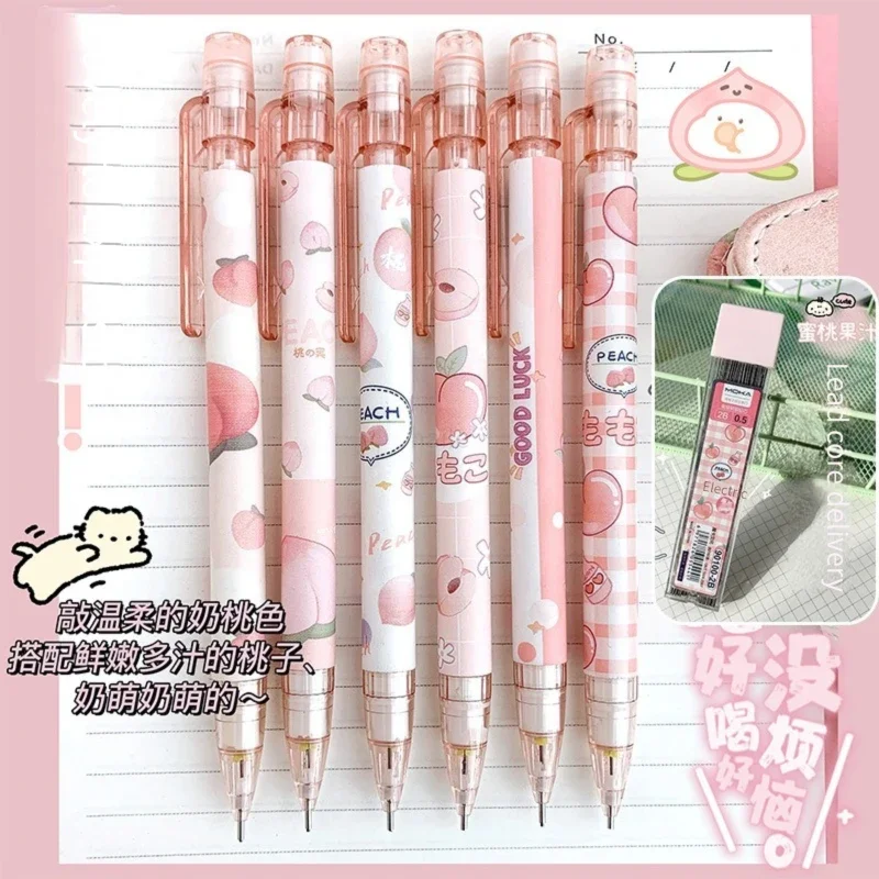 Mechanical Pencil Lead - Pensil mekanik Kawaii set 0.5/0.7mm 2B