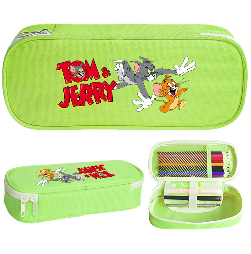 Pencil Case Large - Kotak Pensil Lucu Tom dan Jerry