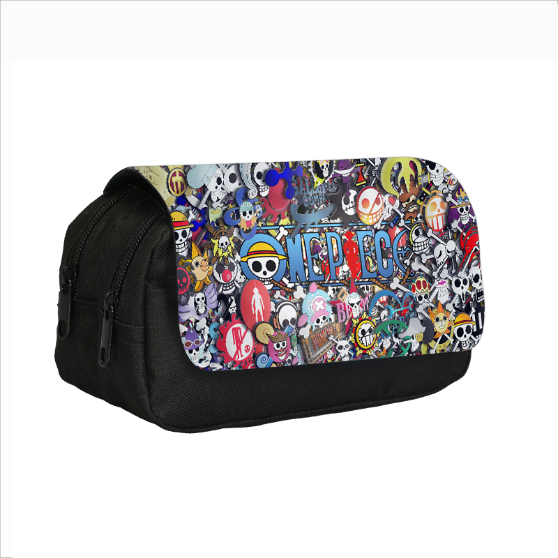 Pencil Case Large - Kotak Pensil Lapis Ganda ONE PIECE