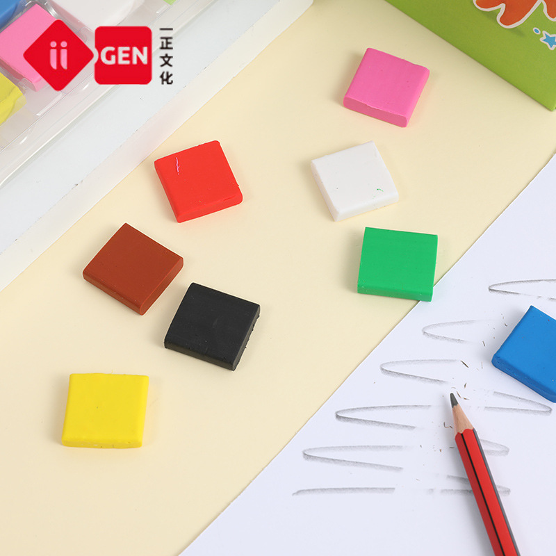 Rubber Eraser Kneaded - 8 Buah/Lot Penghapus Diremas Warna Permen