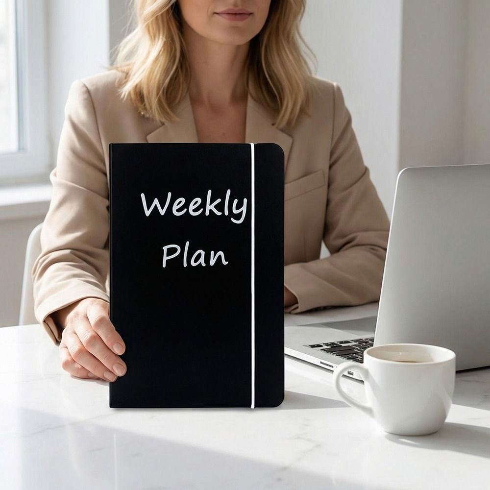 Planner Weekly Budget - Planner A6 Ukuran Binder Loose Leaf