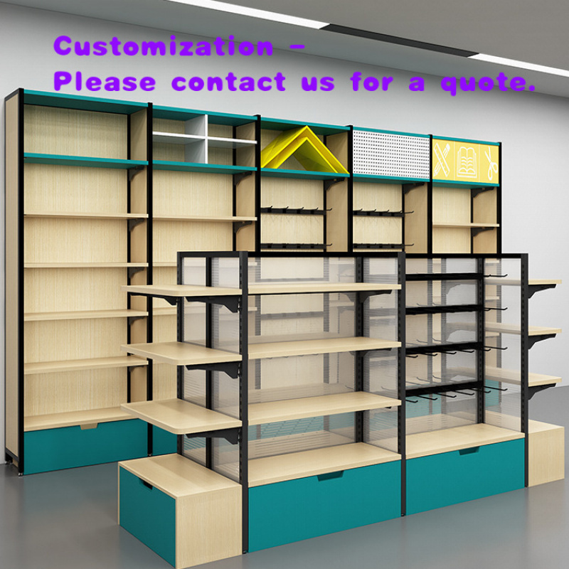 Stationery Office Supply Store - Rak Display Desain Toko Alat Tulis