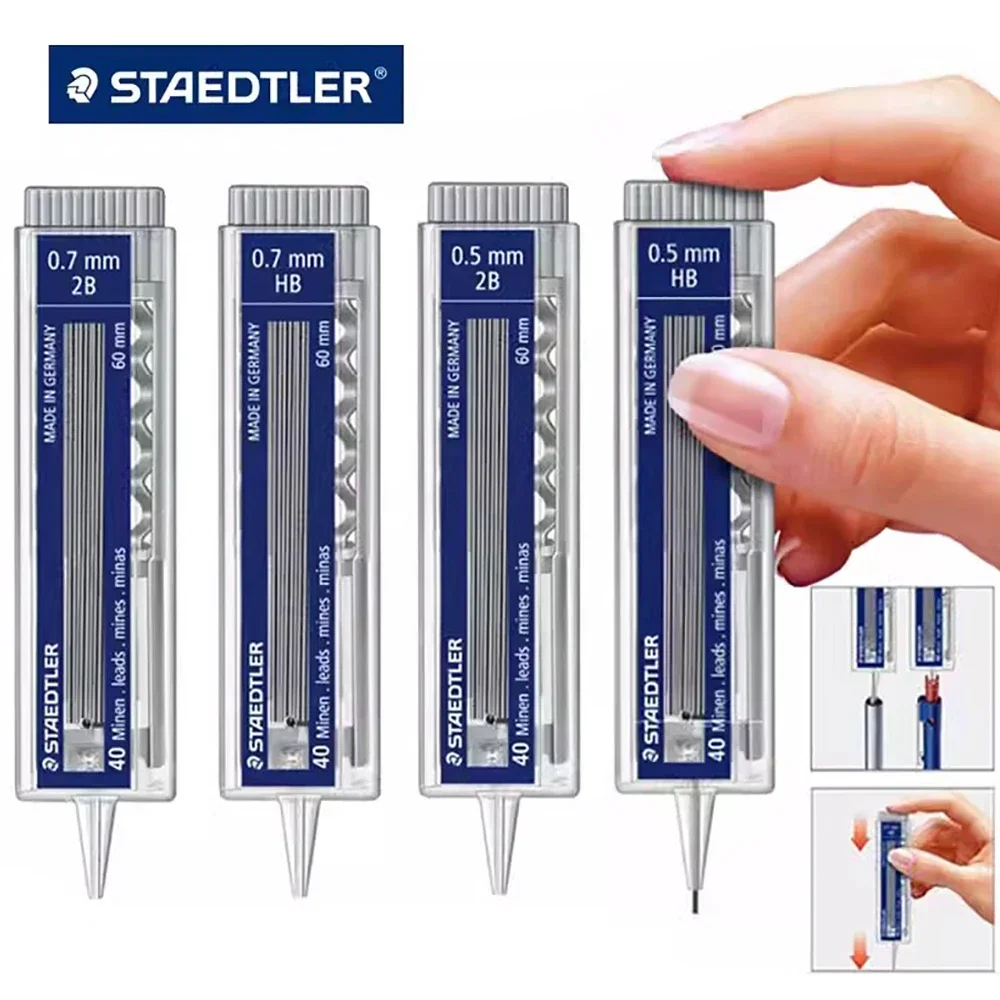 Mechanical Pencil Lead - 1 Kotak Jerman STAEDTLER 255 Inti