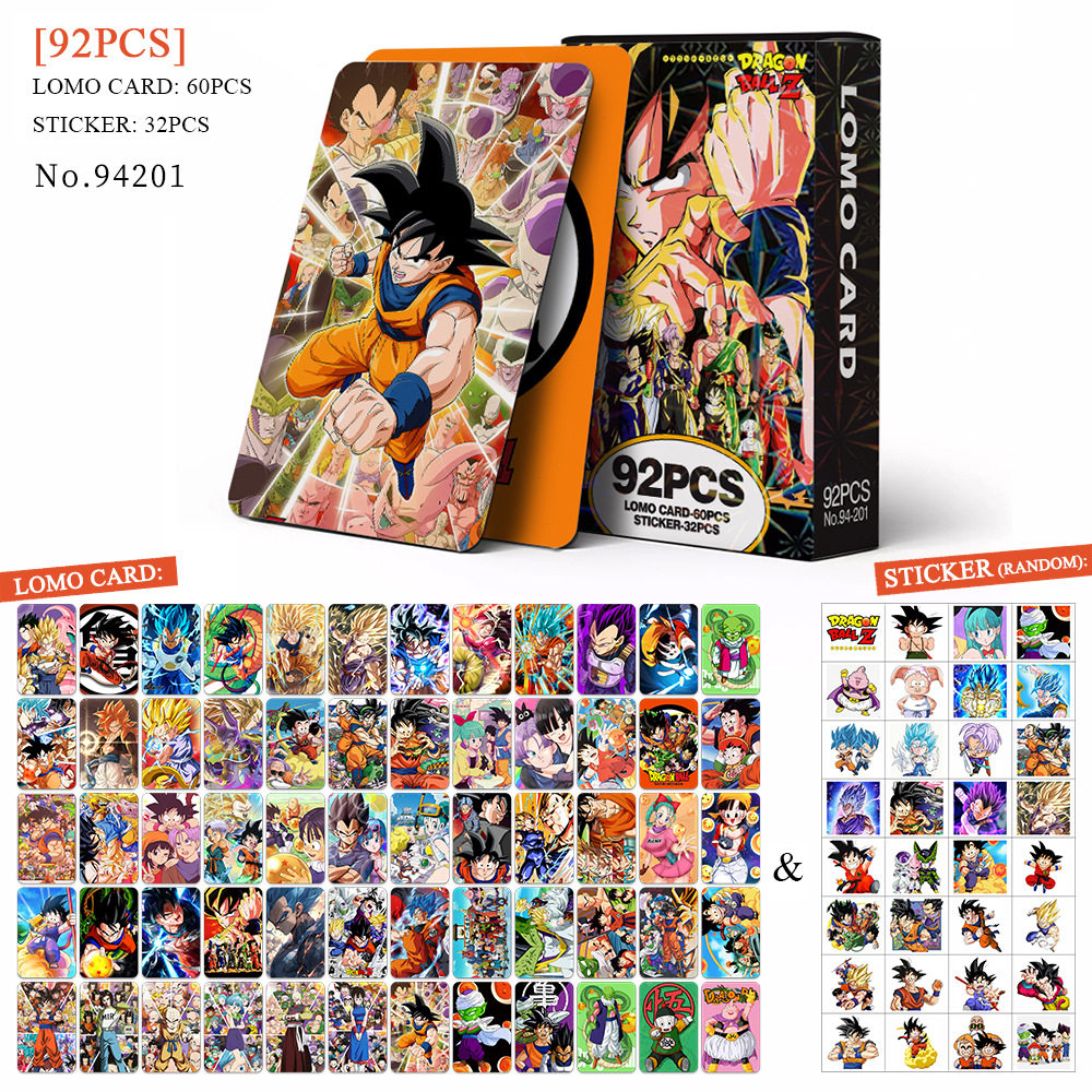 Cardstock Paper Pack - Set Kartu Koleksi Dragon Ball Z