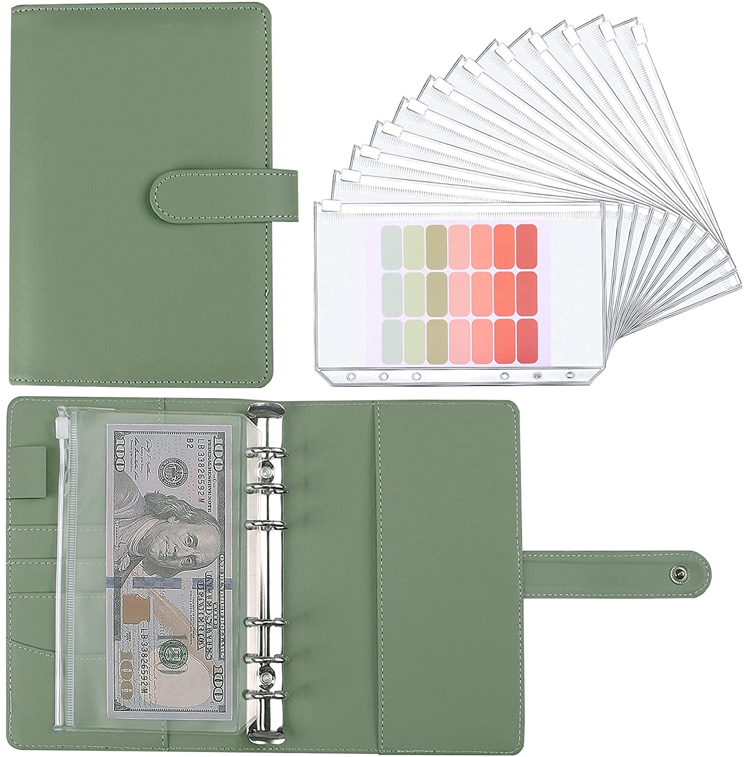 Planner Weekly Budget - A6 Budget Binder Planner dengan 12