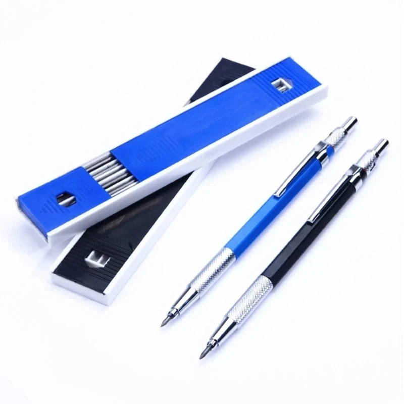 Mechanical Pencil Lead - Pensil mekanis 2.0mm Set 2B biru/hitam