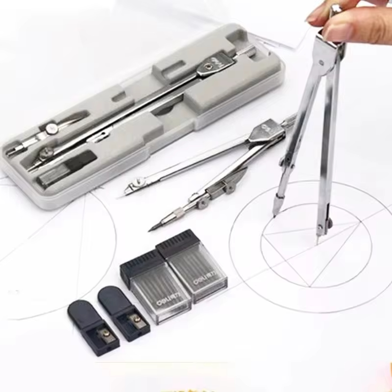 Compass Geometry Set - Perlengkapan sekolah multifungsi, perlengkapan sekolah tahan