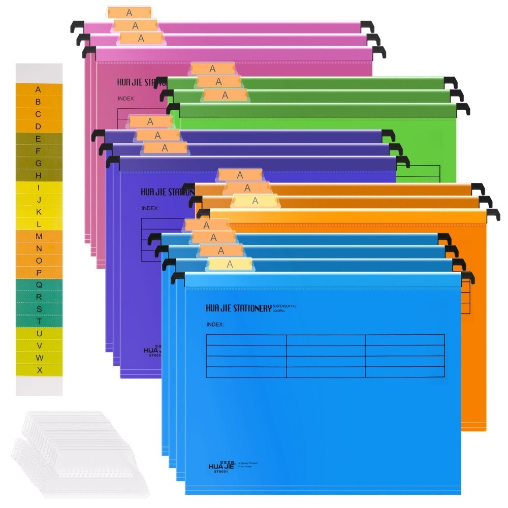 File Folder Hanging - A4 Folder kerja cepat PVC jenis