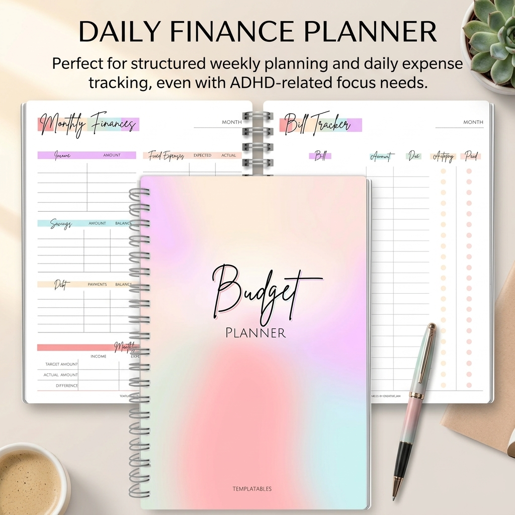 Buku Catatan Penghasilan dan P - Planner Weekly Budget ulasan dan harga