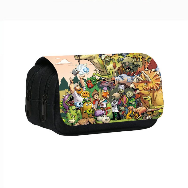 Kotak Pensil Anime Plants Vs.  - Pencil Case Large ulasan dan harga