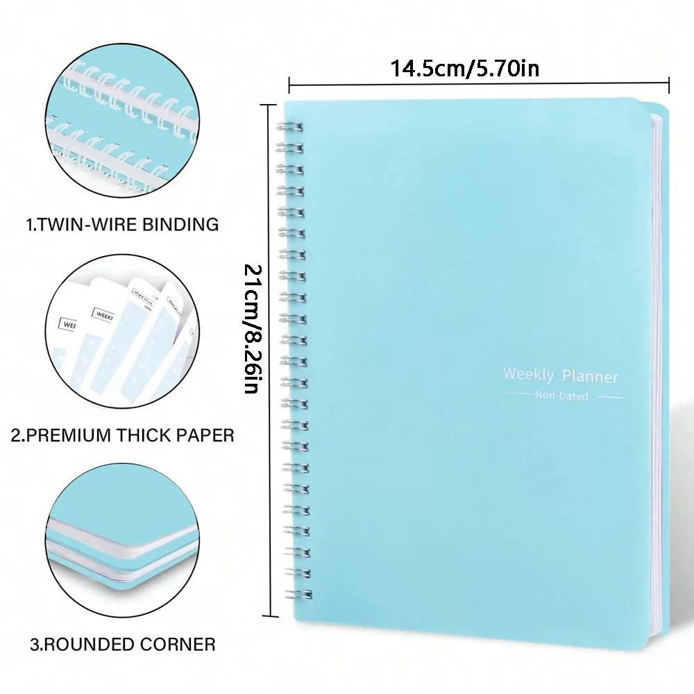 A5 Perencana Mingguan Spiral P - Planner Weekly Budget ulasan dan harga