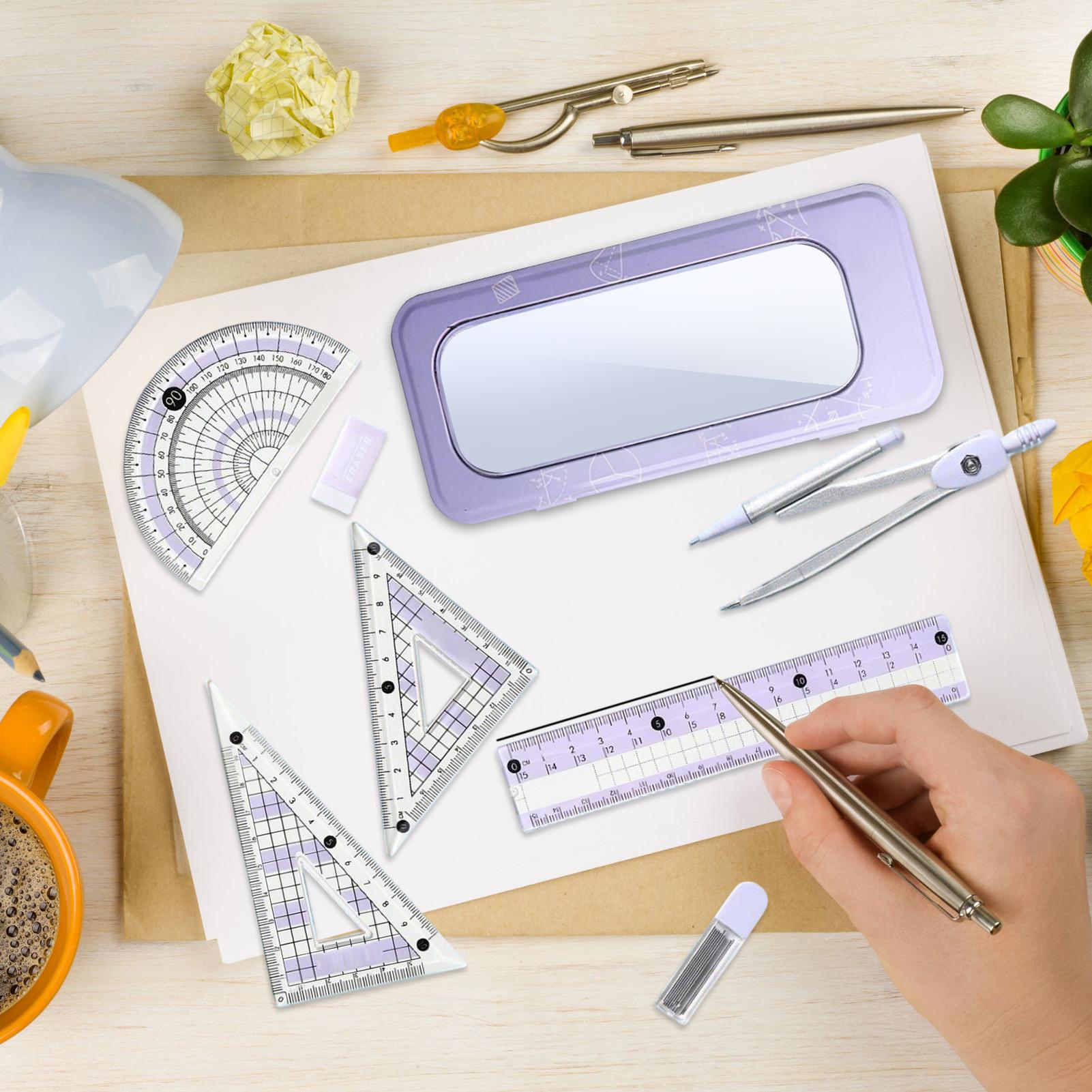 Set Geometri Untuk Siswa Sekol - Compass Geometry Set ulasan dan harga