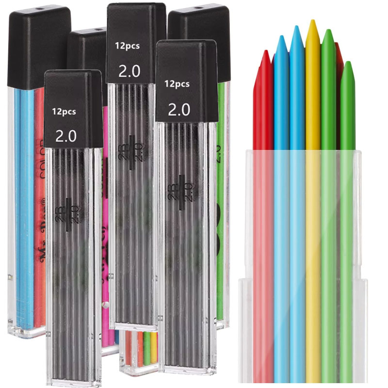 Pensil Mekanis 2.0Mm Isi Ulang - Mechanical Pencil Lead ulasan dan harga