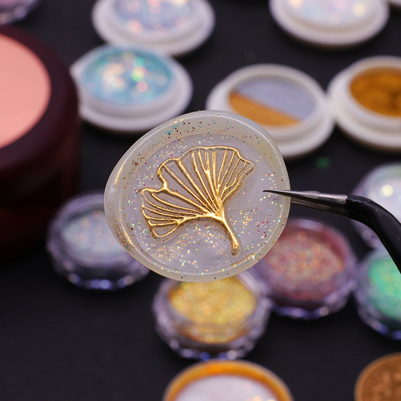 18 warna lilin emas cap bubuk  - Wax Seal Stamp Kit ulasan dan harga