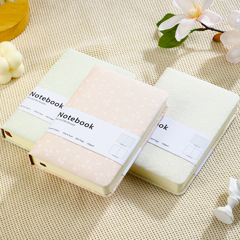Buku Catatan Kain Kecil A6 Por - Notebook Dotted A5 ulasan dan harga