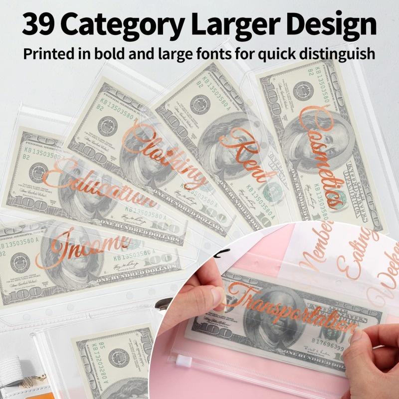 A6 Binder Kulit PU Murah denga - Planner Weekly Budget ulasan dan harga