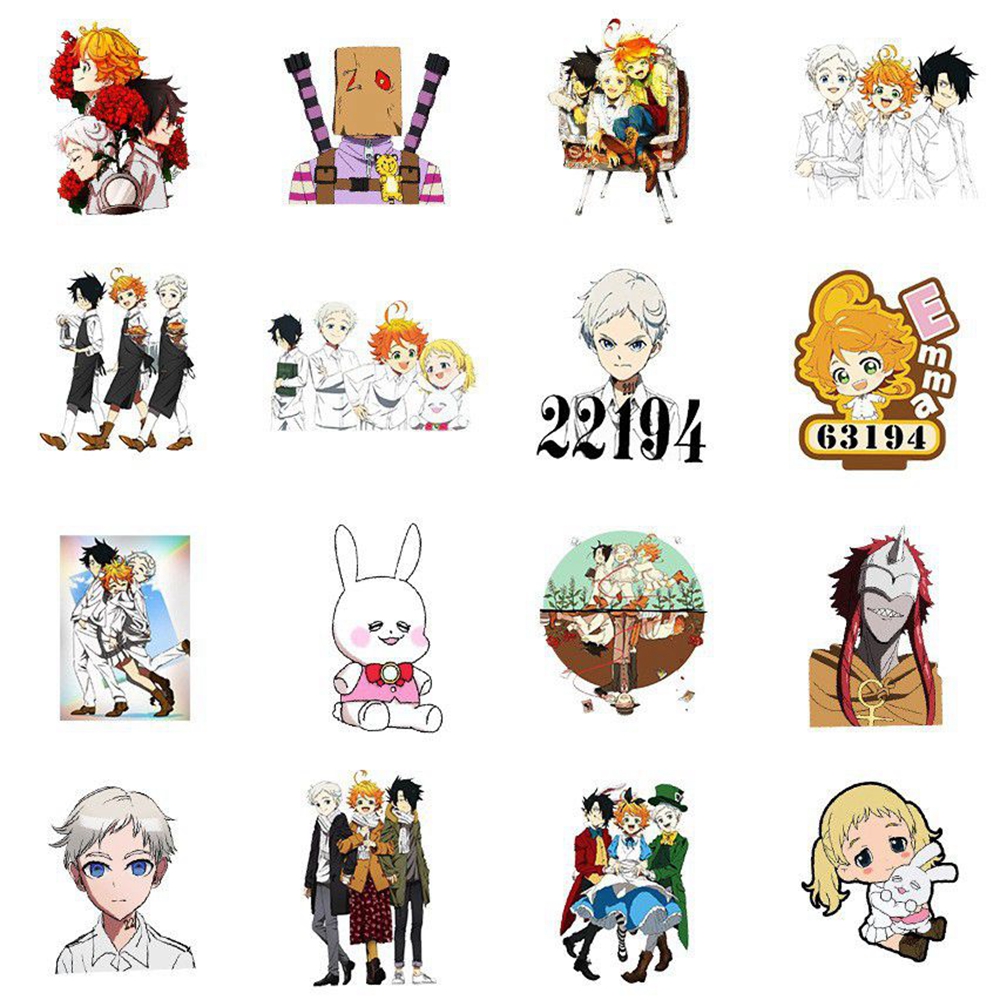 1 Pak Stiker Anime The Promise - Cardstock Paper Pack ulasan dan harga