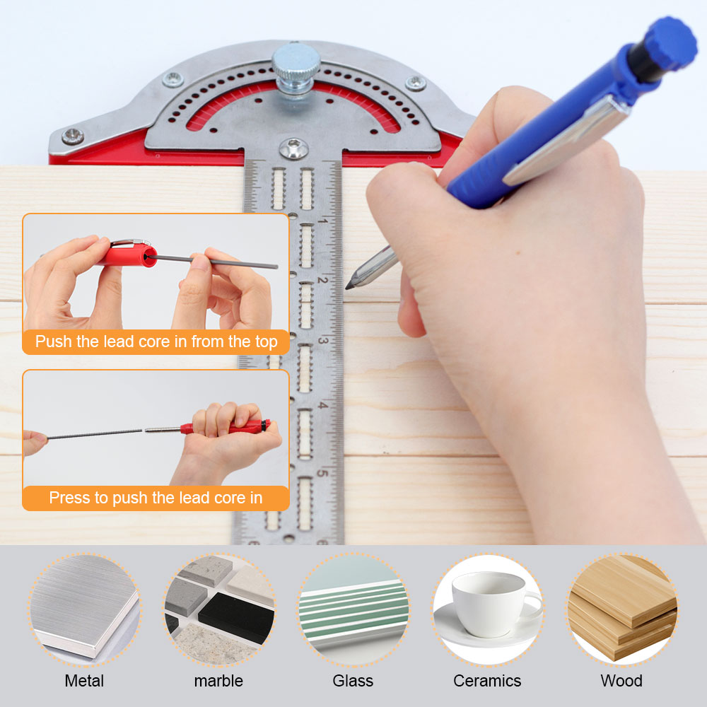 Set Kartu Pensil Pertukangan K - Mechanical Pencil Lead ulasan dan harga