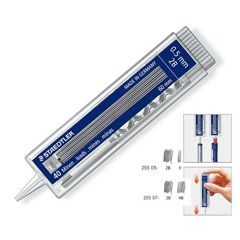1 Kotak Jerman STAEDTLER 255 I - Mechanical Pencil Lead ulasan dan harga