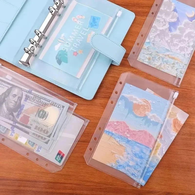 6/12/18pcs A6 A7 Kantong Binde - Planner Weekly Budget ulasan dan harga
