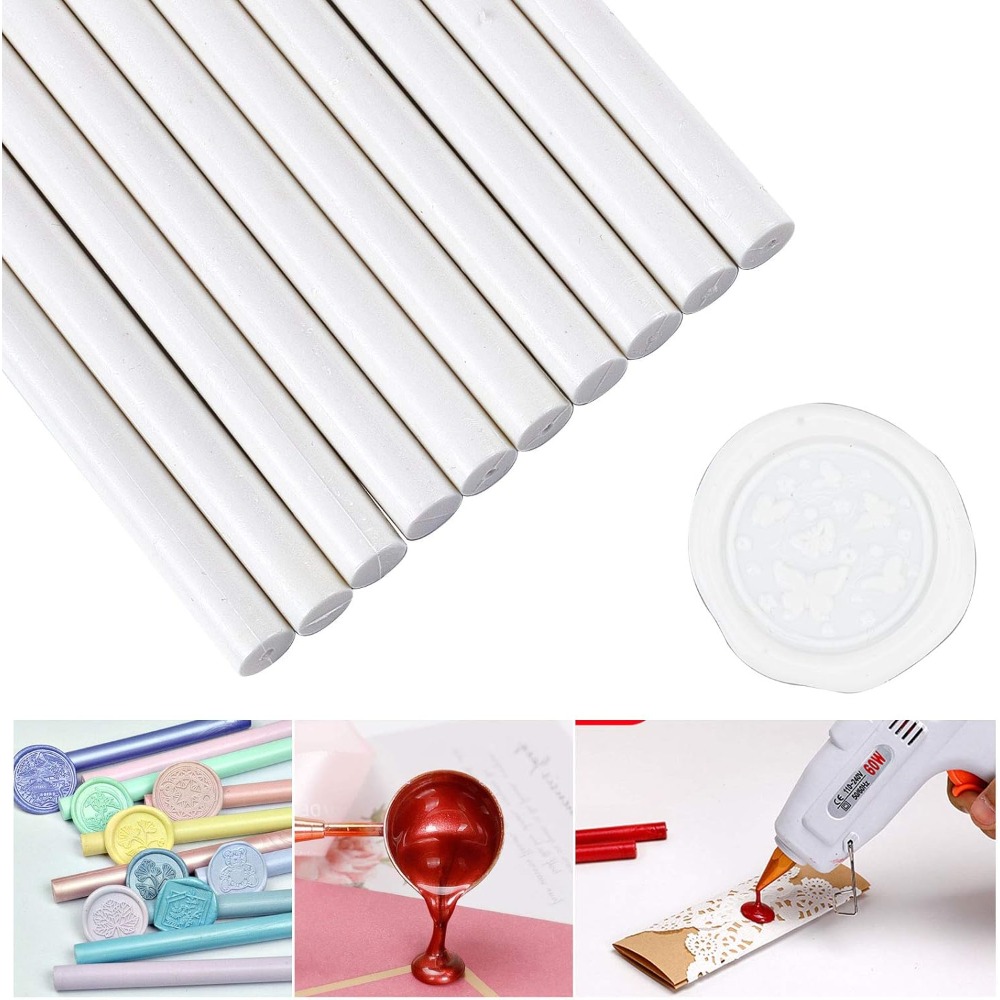 20 Buah Stik Lilin Penyegel Le - Wax Seal Stamp Kit ulasan dan harga