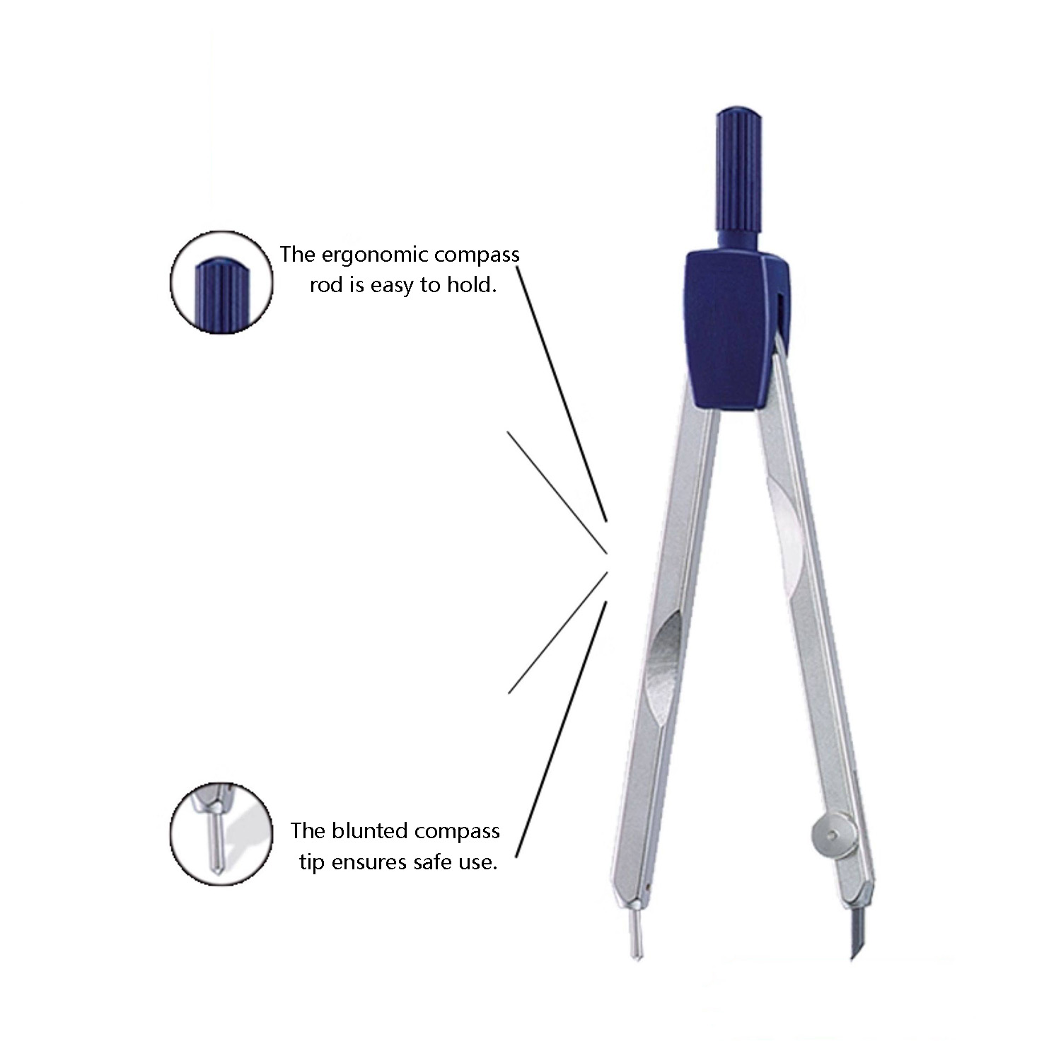 10 PCS Set Alat Geometri Matem - Compass Geometry Set ulasan dan harga