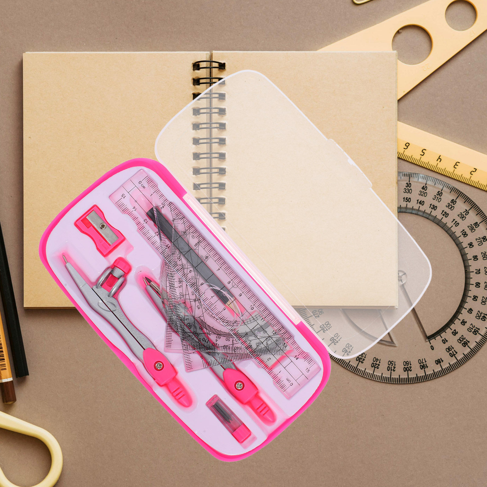 1Set Set Kompas Portabel Ringa - Compass Geometry Set ulasan dan harga