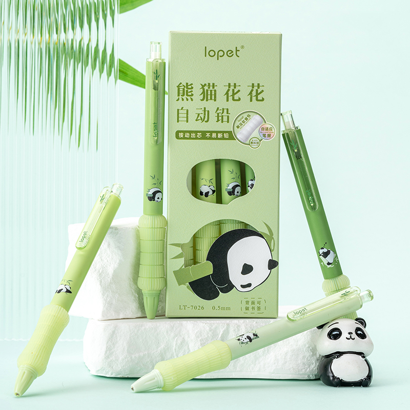 Pensil otomatis Panda Kawaii 4 - Mechanical Pencil Lead ulasan dan harga