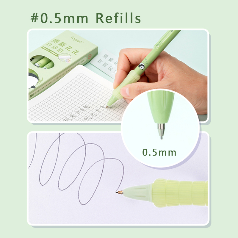 Pensil otomatis Panda Kawaii 4 - Mechanical Pencil Lead ulasan dan harga