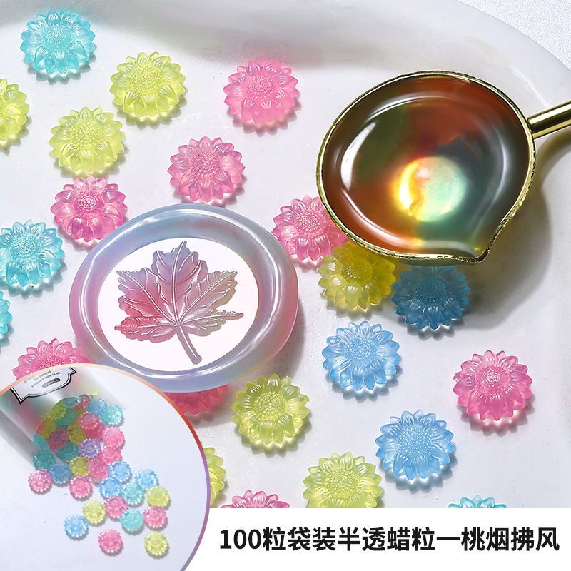 100 Buah Manik-manik Lilin Pen - Wax Seal Stamp Kit ulasan dan harga