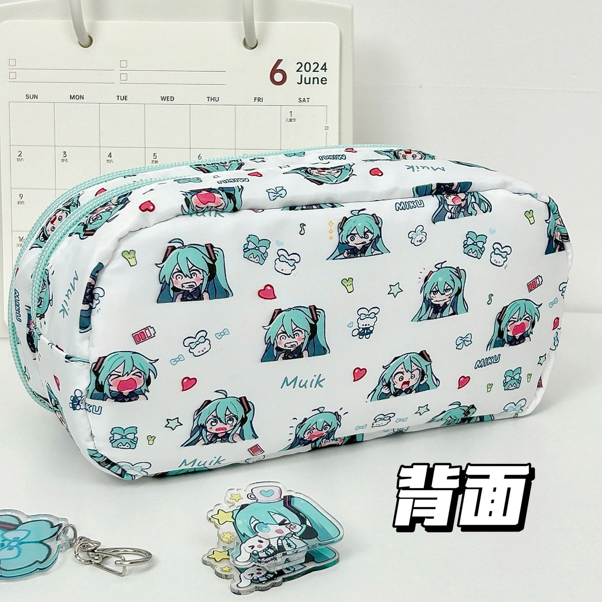 Kotak Pensil Hatsune Miku Lucu - Pencil Case Large ulasan dan harga