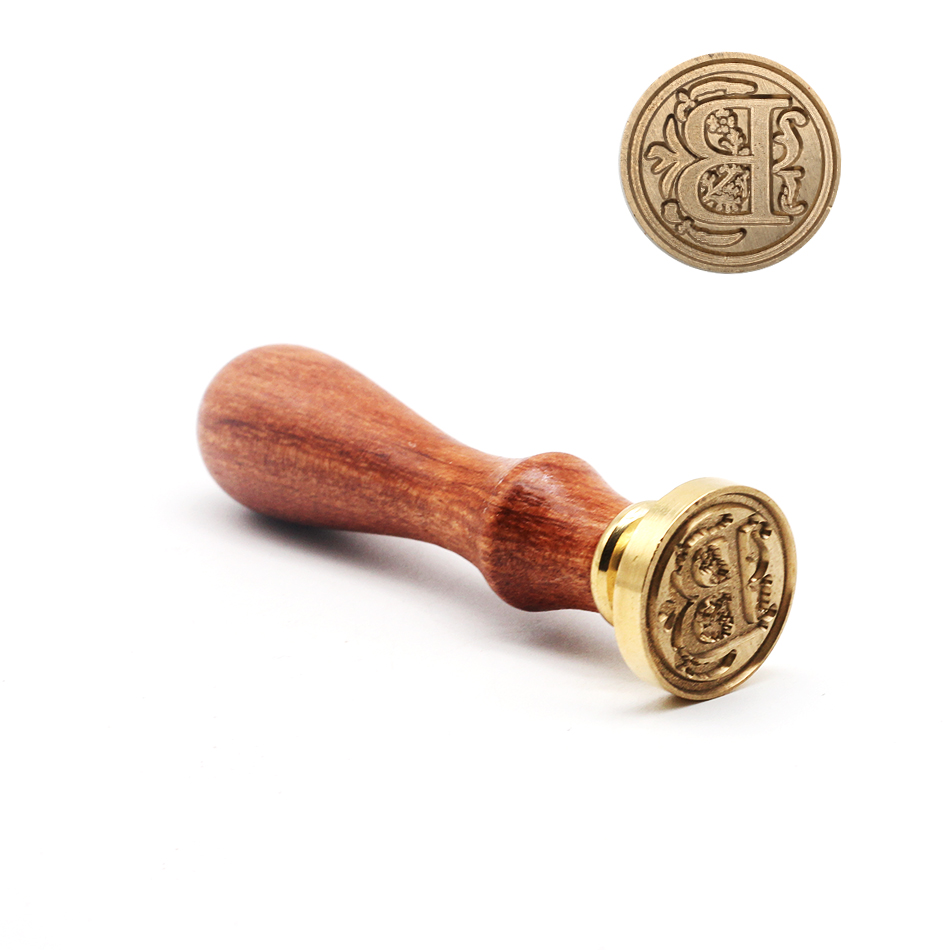 •Stempel Kayu Retro Klasik 26  - Wax Seal Stamp Kit ulasan dan harga