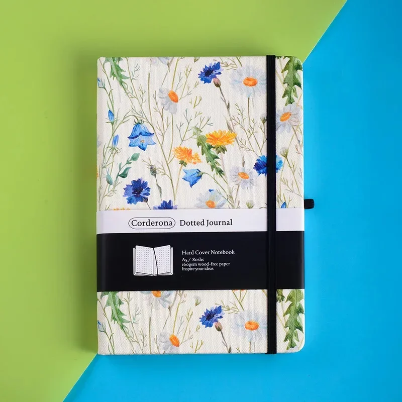 Jurnal Corderona Floral Bullet - Notebook Dotted A5 ulasan dan harga